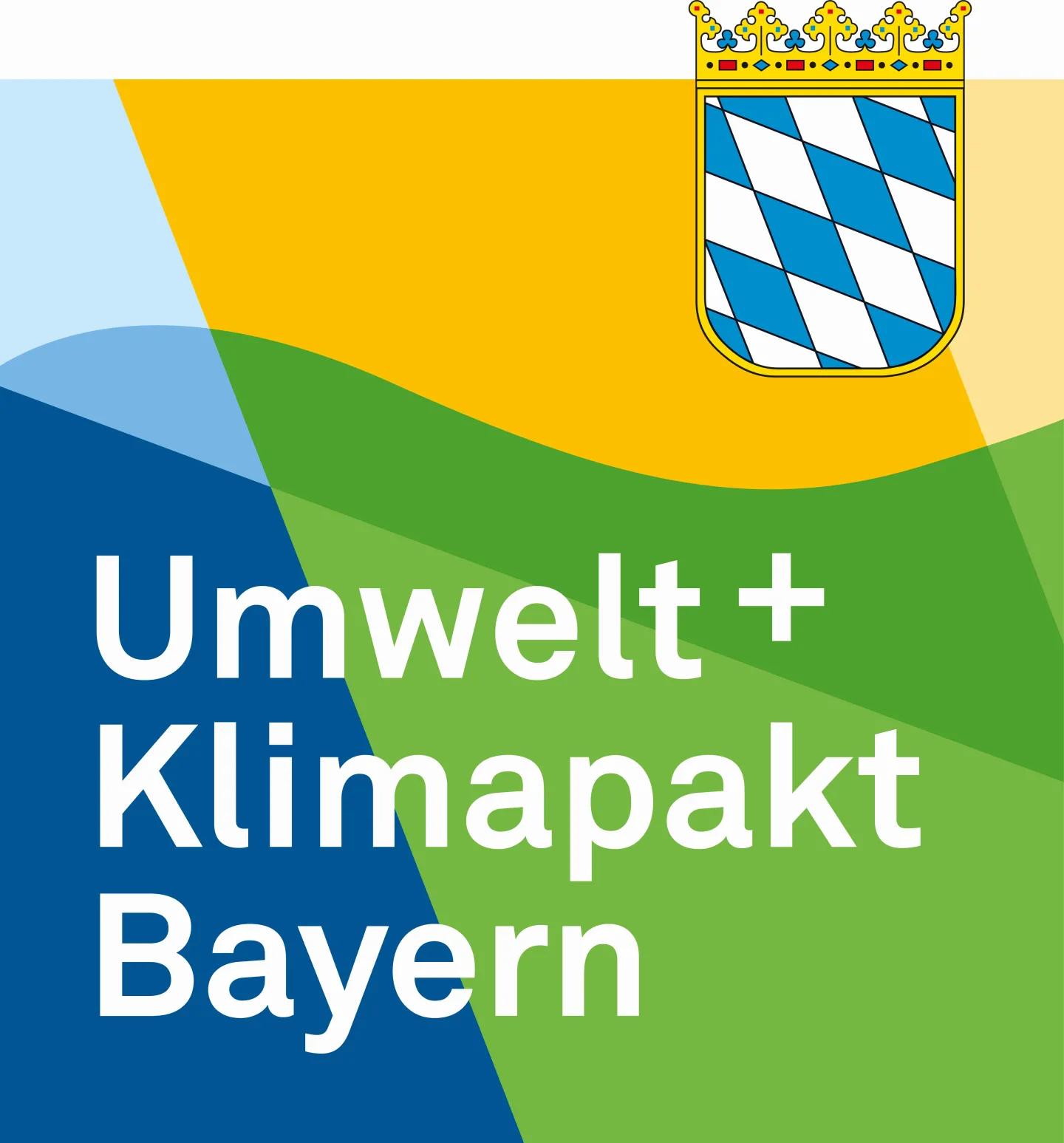Logo Umwelt + Klimapakt Bayern